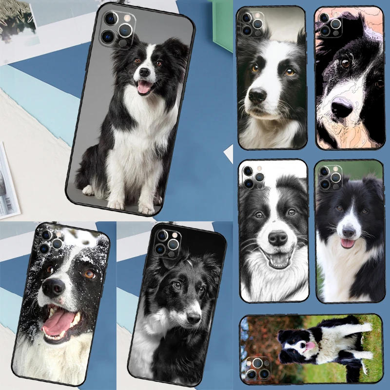 Border Collie Dog Case For Samsung Galaxy A32 A12 A22 A52 A35 A26 A16 A05 A55 A15 A54 A34 A14 A56 A36 A13 A53