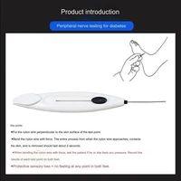 Monofilament Pen 10g Nylon Foot Leg Neuropathy Test Monofilament Filament Diabetic Retractable Tester Nerve Skin Needle Probe 4