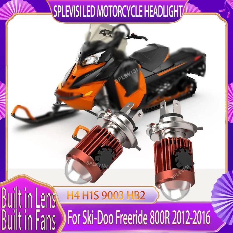 

LED Motorcycle Bike Scooter Headlight Headlamp Bulb with High-Quality Lens For Ski-Doo Freeride 800R 2012 2013 2014 2015 2016