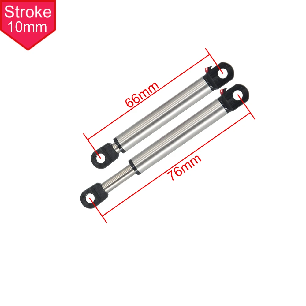 10/ 30/ 50/ 80/100/ 130mm Hub Metall Elektrische PushRod Integrierte Motor 3 ~ 6V Putter Für RC Lkw Auto Boot DIY Roboter Maschine Modell