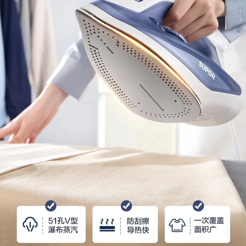Supor handheld electric iron household tailor shop steam small ironing machine ironing artifact ironing bucket new iron