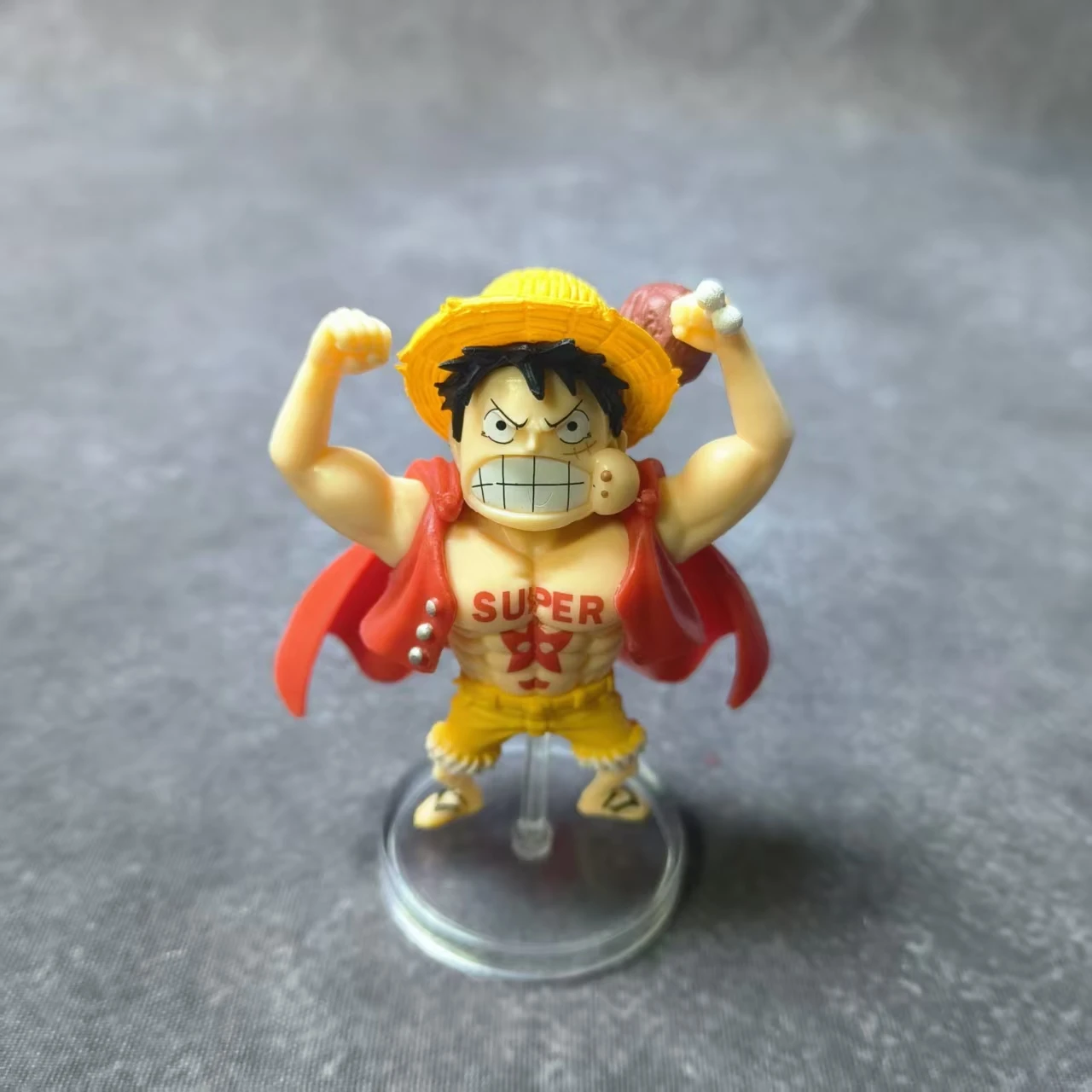 7cm anime uma peça muscular luffy figura de ação coleção pvc modelo brinquedo decoração boneca presente