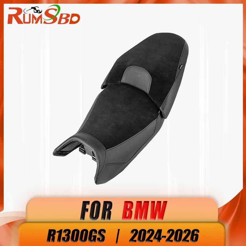 Motorcycle Seat Cover Driver Pillion Integral front and rear seats Heat Resistant For BMW R1300GS 2024-2026