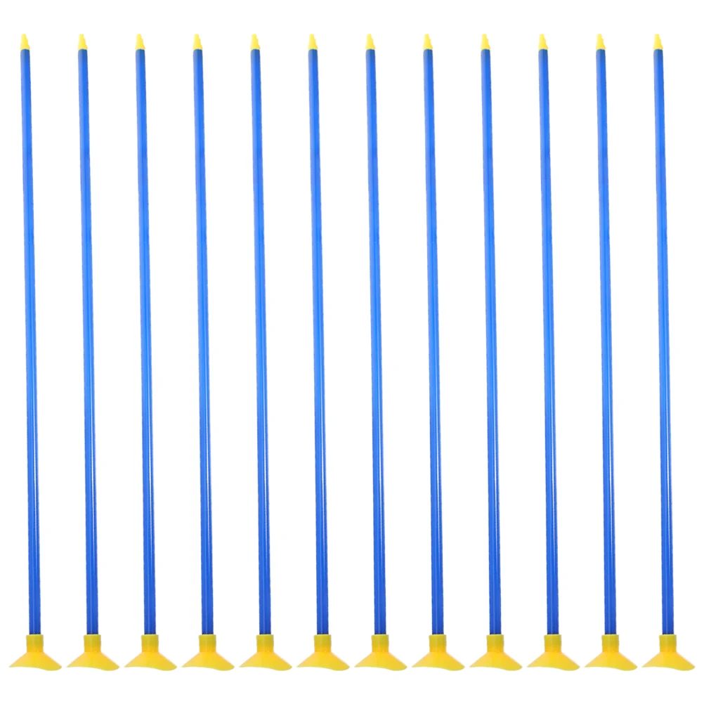 

12pcs Archery Arrow Suction Cup Replacement Outdoor Pvc Plastic Child Practice Sport Training Suction Training Arrow Game