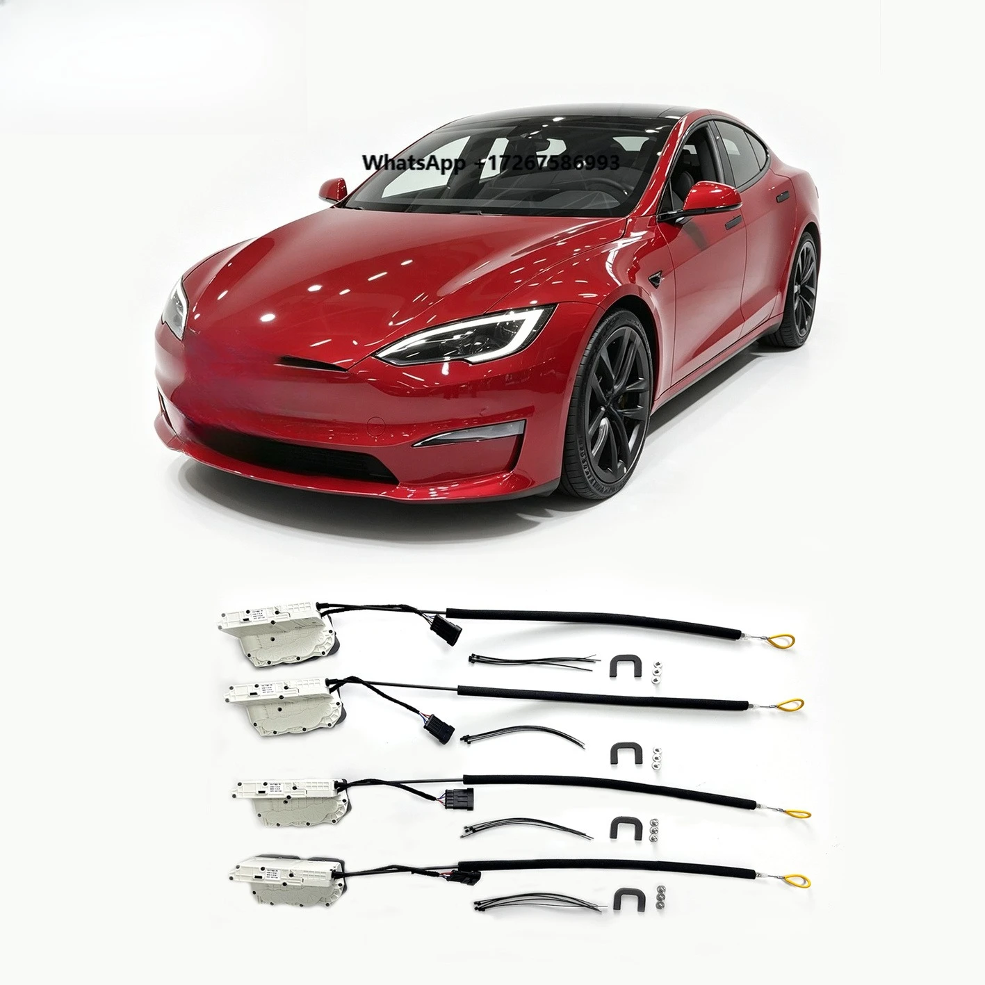 New YX99 Waterproof IPX6 Vacuum Suction Auto Door Retrofit Intelligent Anti-pinch Gentle Closing  Model S Soft Close Door