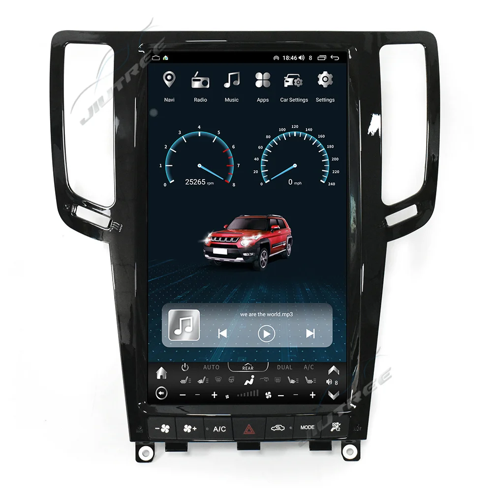 

Android 12 T Style For Infiniti G37 G35 G25 Q40 Q60 2007-2015 Car Radio Vertical Screen Multimedia Player GPS Navigation