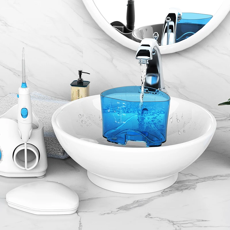 600Ml Nước Dental Flosser Răng Miệng Irrigator Nha Khoa Chăm Sóc Răng Bụi Nước Chọn Với 7 Vòi Phun Cho Làm Trắng Răng