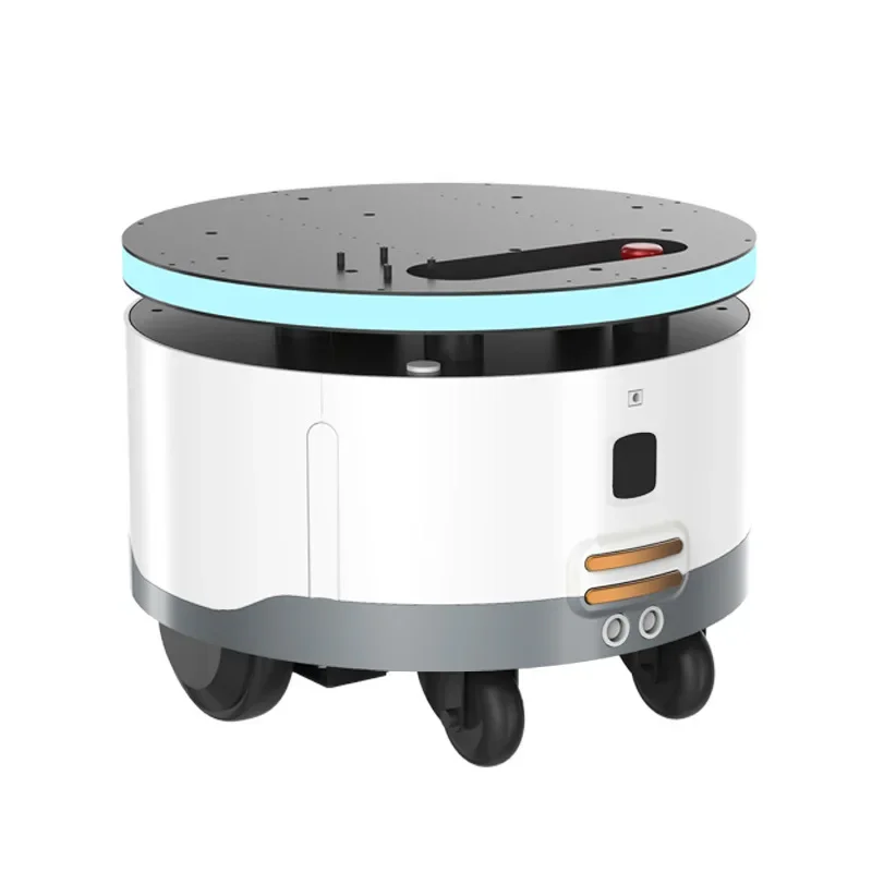 Round navigation chassis LiDAR obstacle avoidance AGV supports secondary development SDK robot chassis base