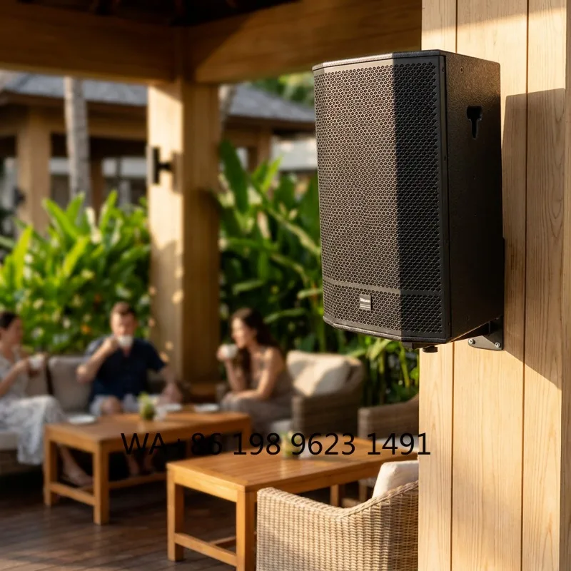 10 Inch 550W Class D Active Speaker Built-in DSP Waterproof PA System Outdoor Stage Professional Audio Equipment