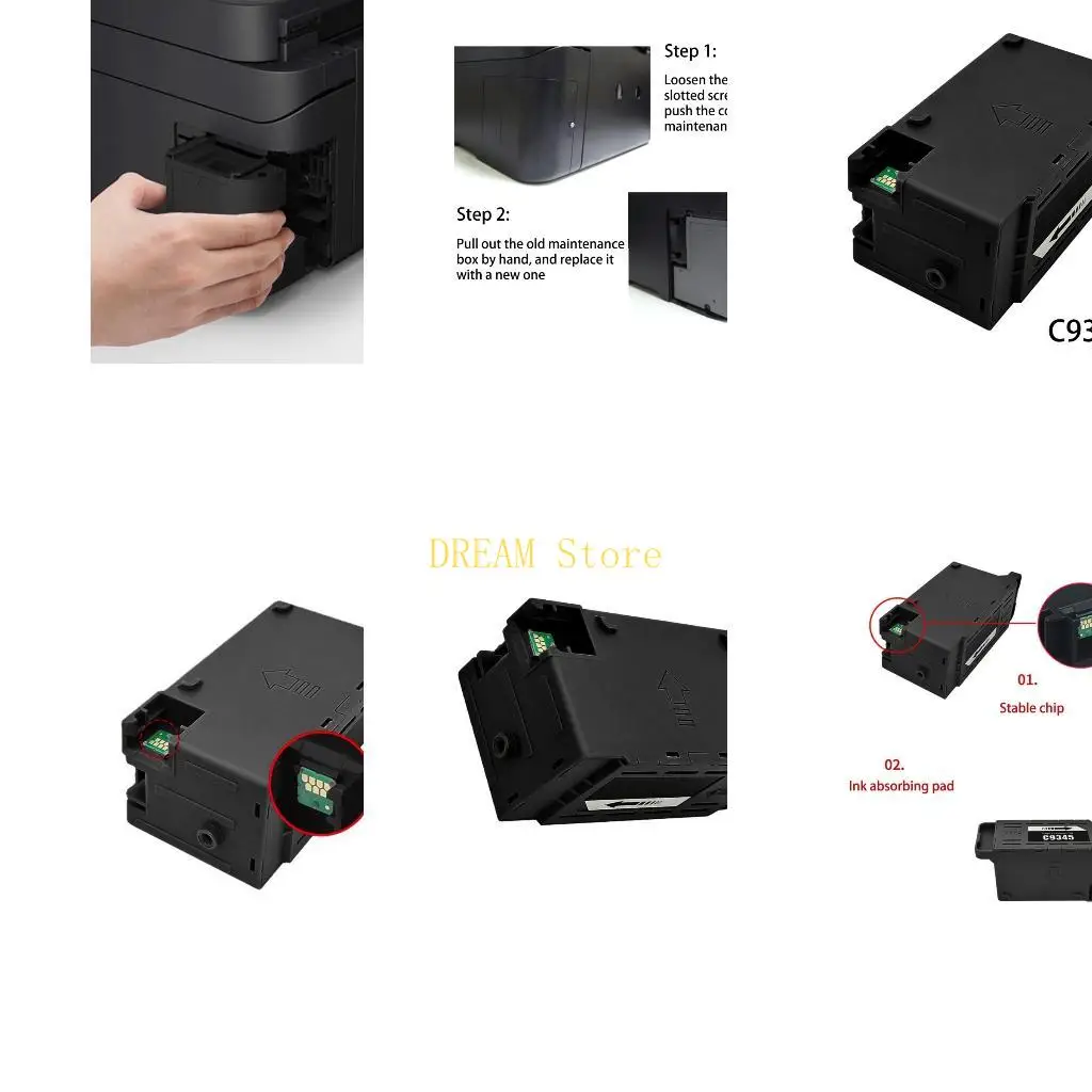 Maintenance Box Waste for Tank for L15158 L15168 L15150 L15160 WF-7848 WF7820 L6558 L6578 WF78420 WF7840 WF7845 Best Sale