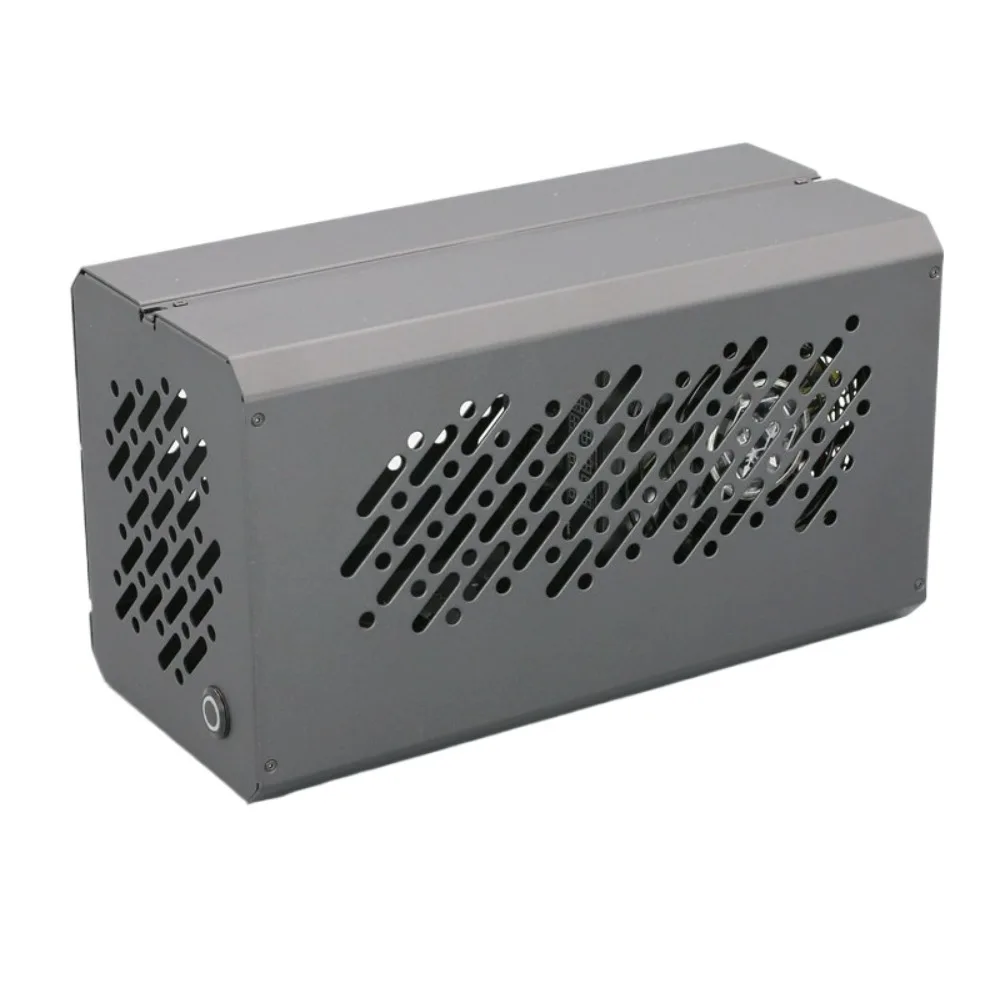 Thunderbolt 3/4 EGPU Enclosure TH3P4G3 TH5P4 Aluminum Case Metal Housing External Graphics Card Dock with Cooling Fans