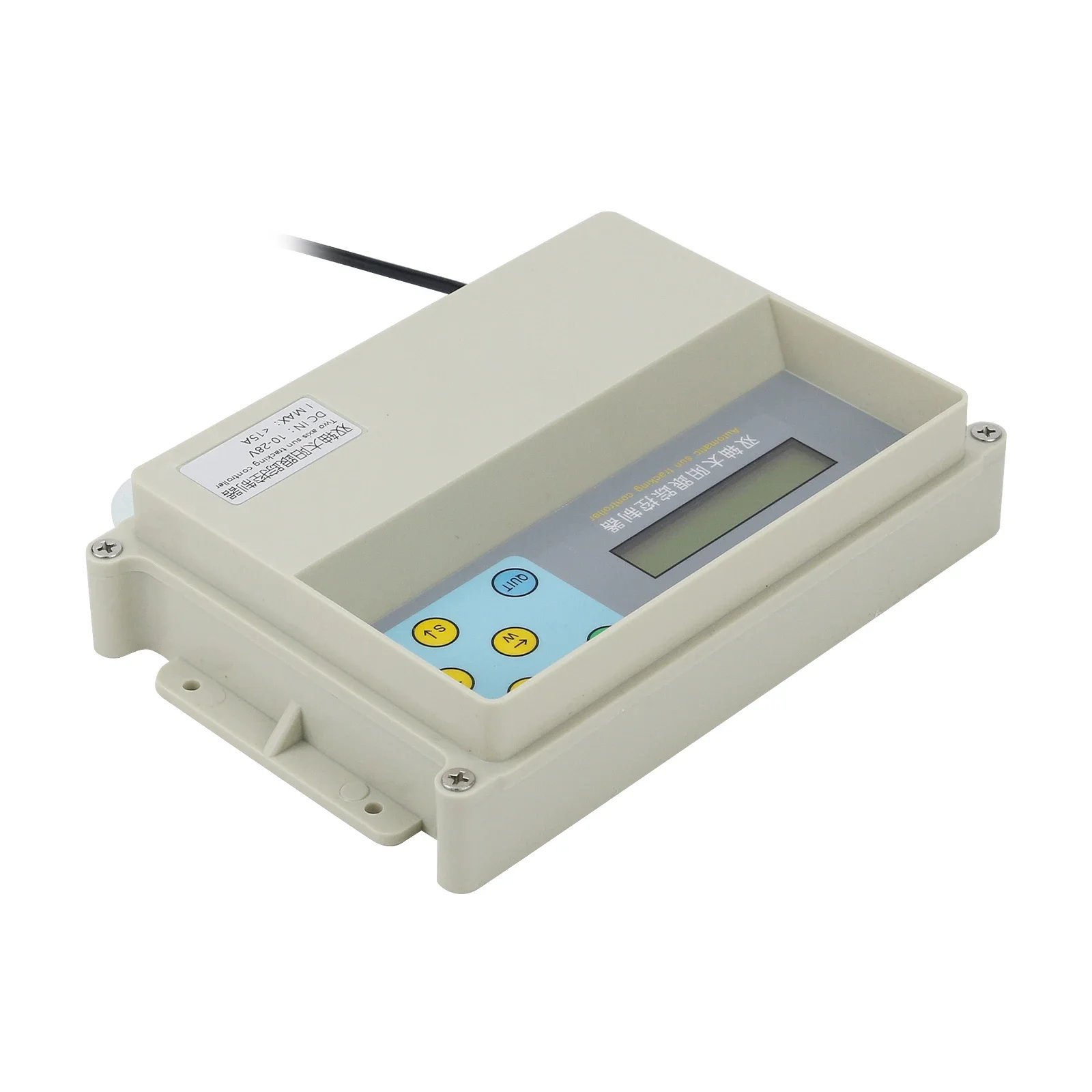 Dual Axis Solar Tracker Controller Automatic Solar Tracking Machine with Remote Control Wind Speed Sensor