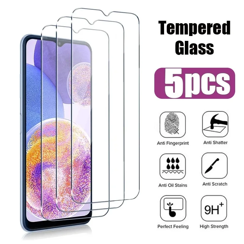 5Pcs Tempered Glass…