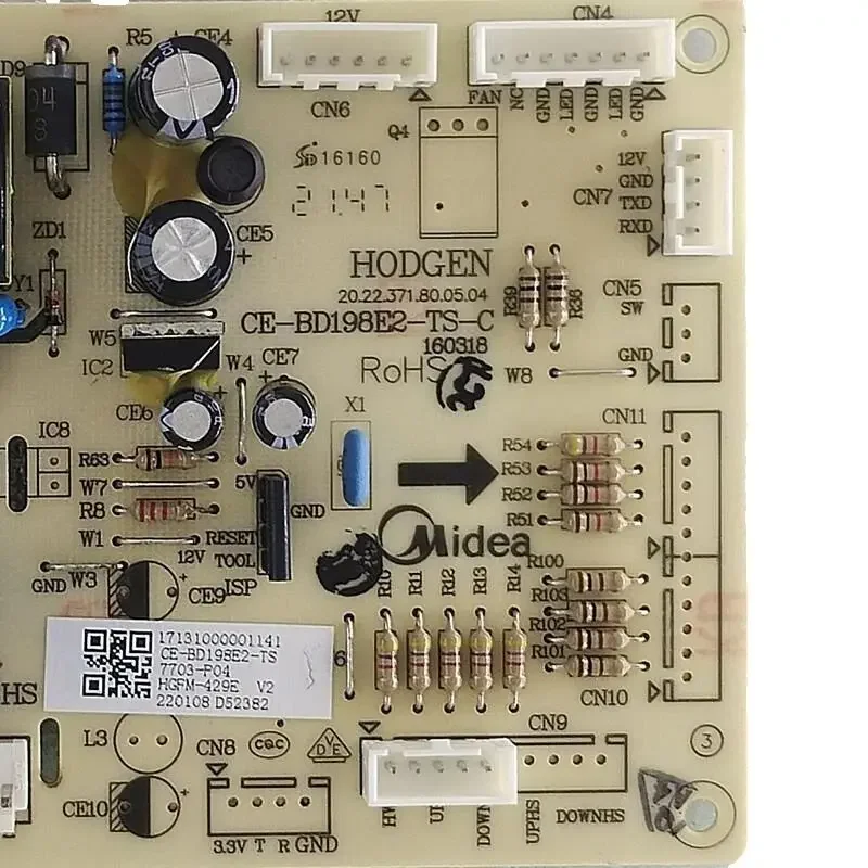new for midea refrigerator board CE-BD198E2-TS 17131000001141 part