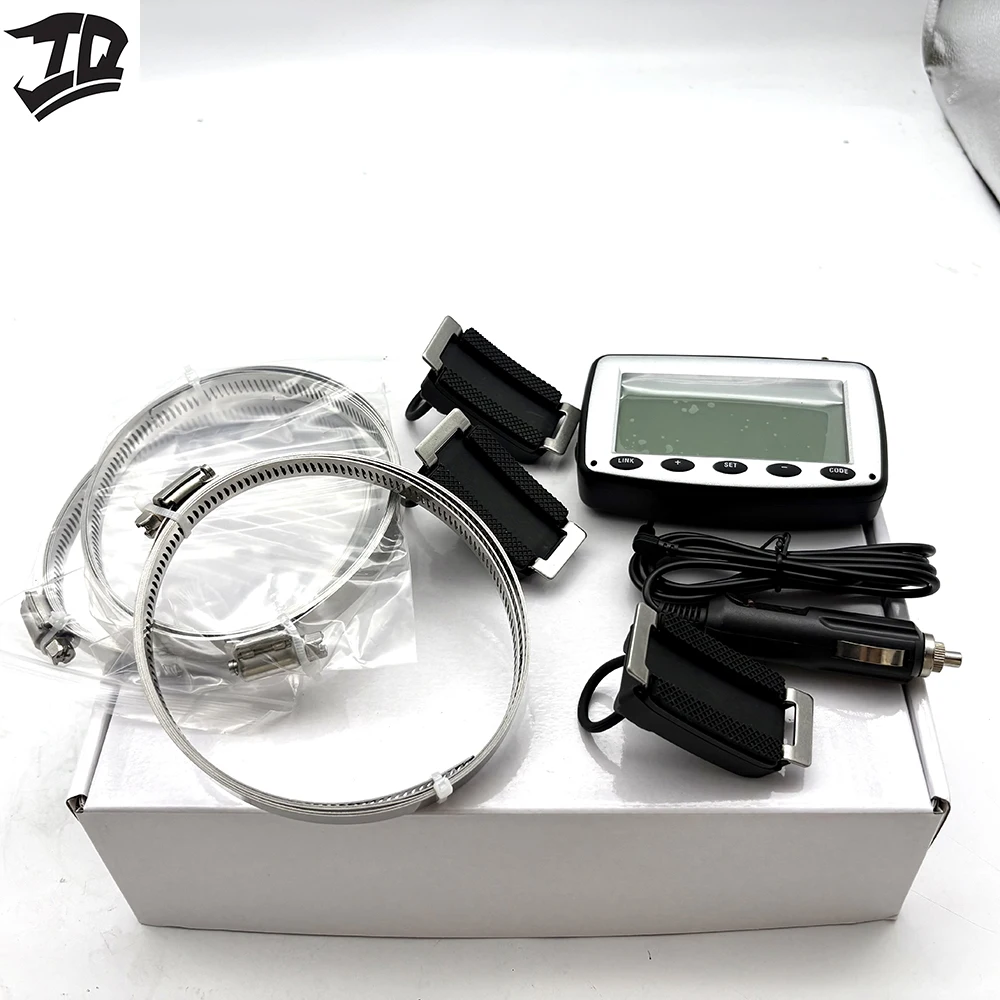12V TPMS for 3-Wheel Vehicle with Repeater Tire Pressure Alarm System