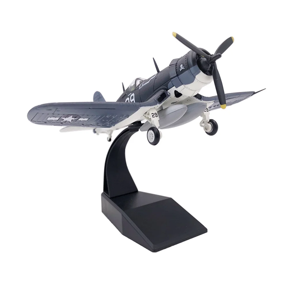 1/72 Scale WW2 US F4U-1 F4U Corsair Fighter Aircraft Metal Military Plane Diecast Model Toy Children Collection or Gift