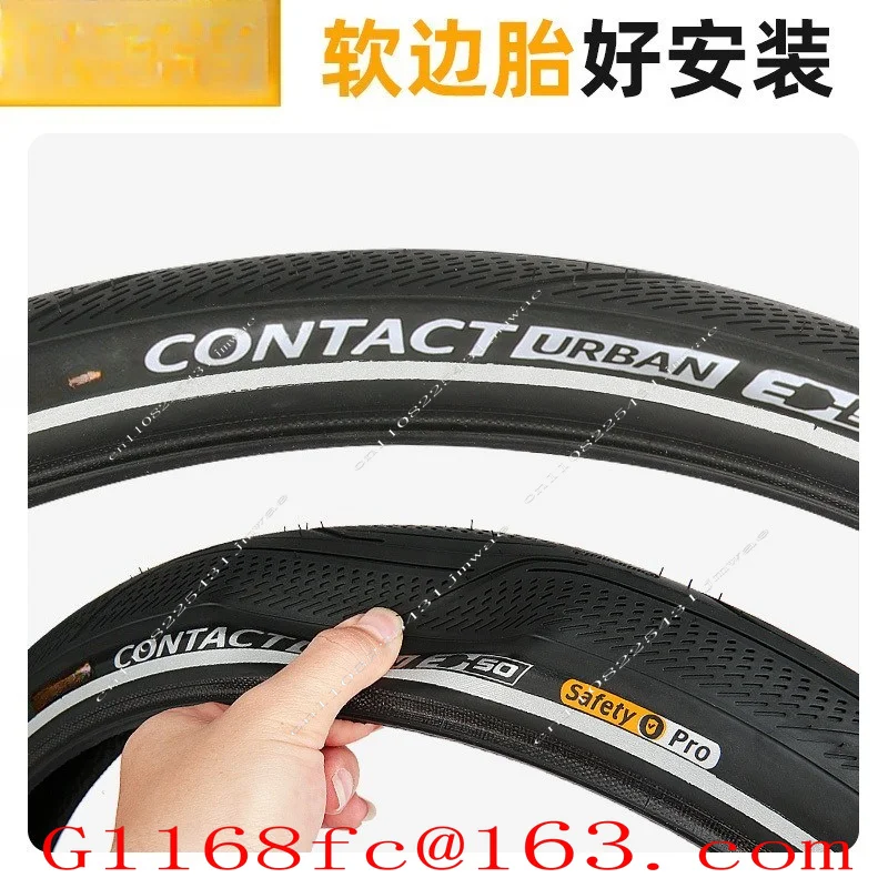 Anti Puncture and Wear-resistant Steel Wire Tire Contact Urban with Reflective Strip 700 * 35C40C
