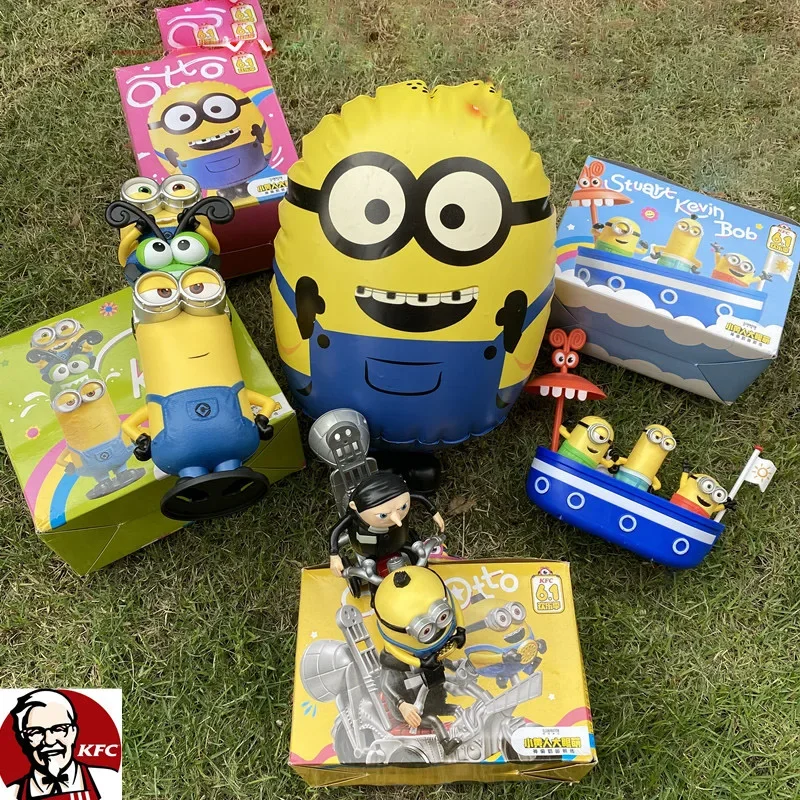 Minionqs Figure Voice Doll Children Lovers Interactive Toys Money-box Ornaments Accessories Interesting Present