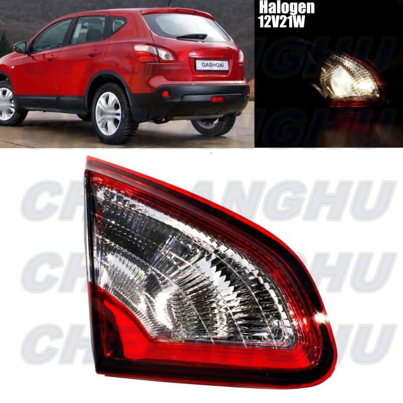 

For Nissan Qashqai J10 2010 2011 2012 2013 2014 Left Inner Side Tail Light Rear Lamp With Bulbs Car accessories