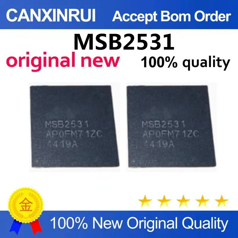 (5-100piezas)MSB2531 Main chip for car GPS navigation, encapsulation BGA original stock
