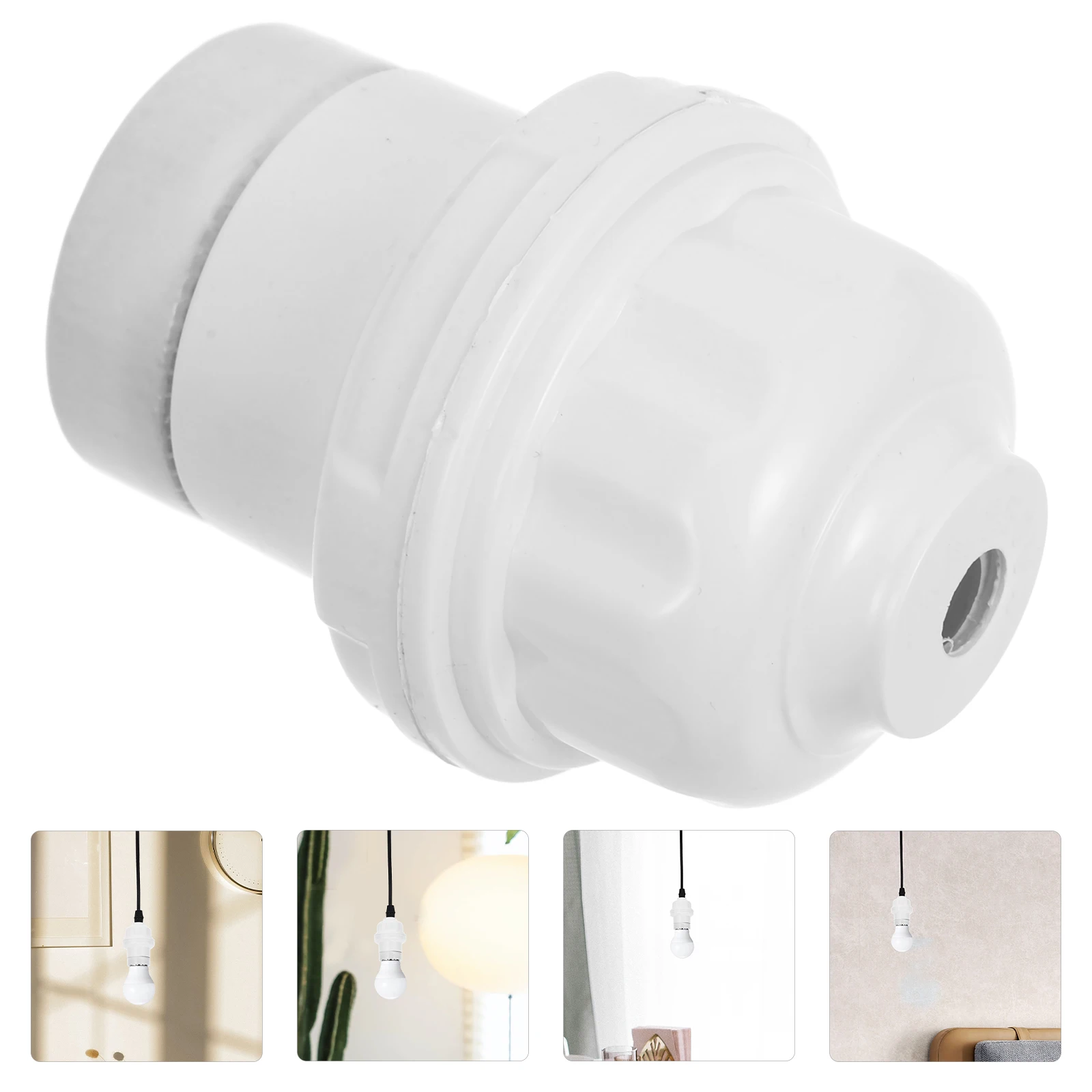 

20 Pcs Waterproof Chandelier Stand Ceramic Socket Hanging Lamp E27 Copper Suspended Light Fixture