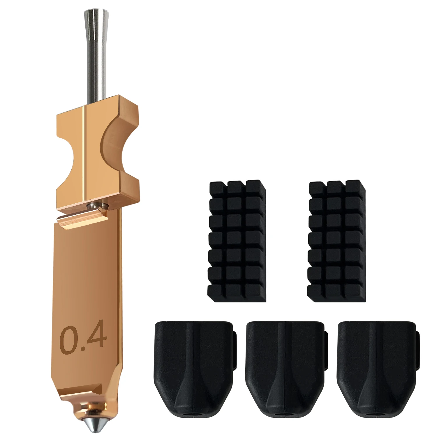 

2PK Upgraded 0.25MM 0.4MM Hotend Kit for Flashforge AD5X Quick-Detachable Nozzle Extruder