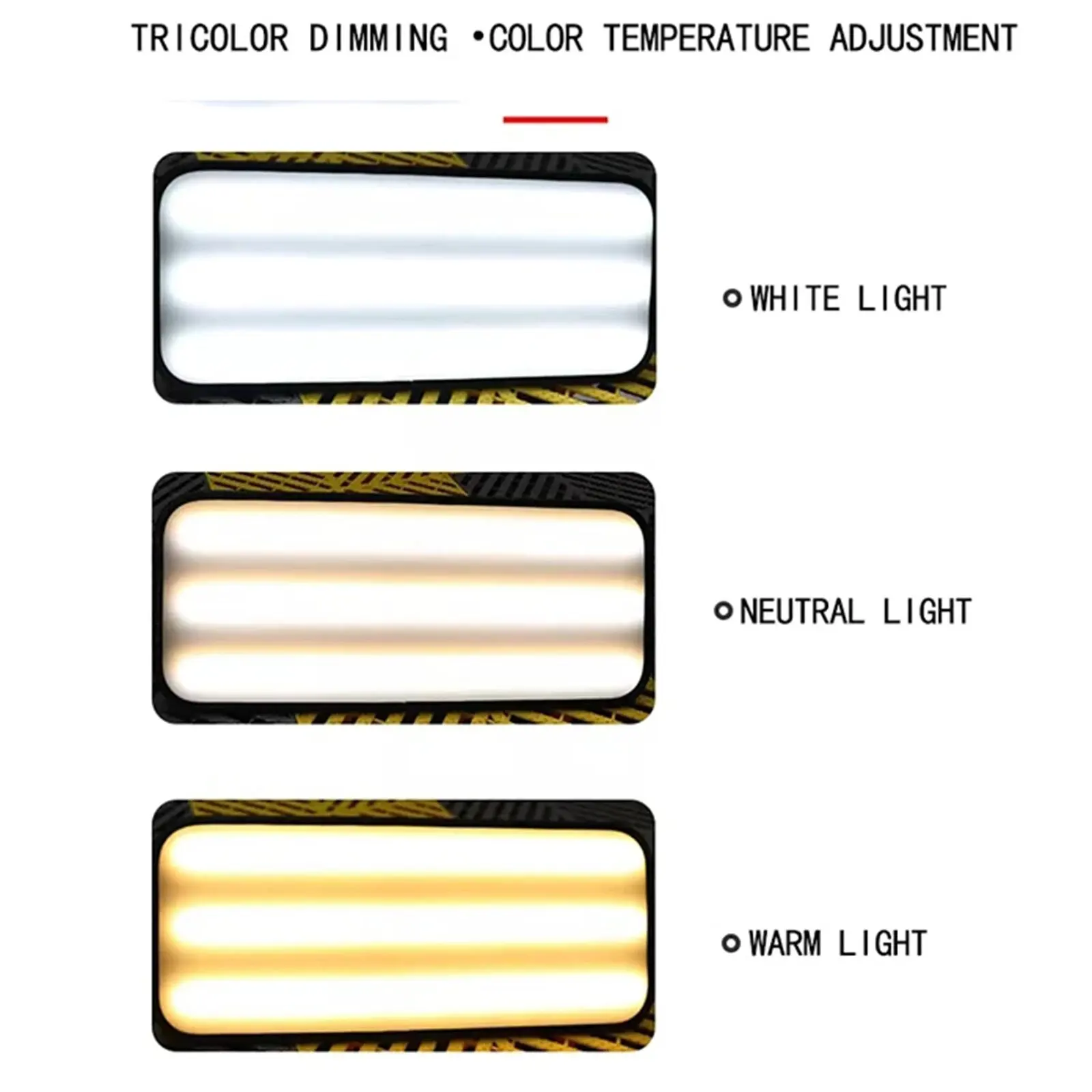 Large Light Panel Car Dent PDR Light 9 Light Styles Adjustment With Two 6000 MAh Batteries And A Fast Charging Dock