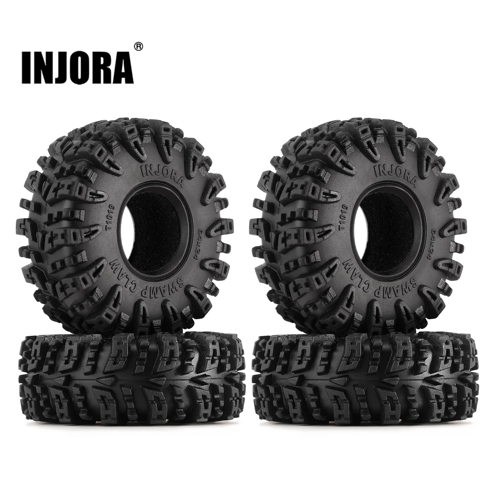 INJORA Swamp Claw 64*24mm S5 Mud Terrain 1.0\