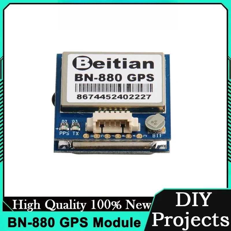 Beitian BN-880 GPS Module HMC5883L Compass GLONASS Galileo BeiDou GNSS Receiver for FPV Racing Drone RC Airplane Helicopter