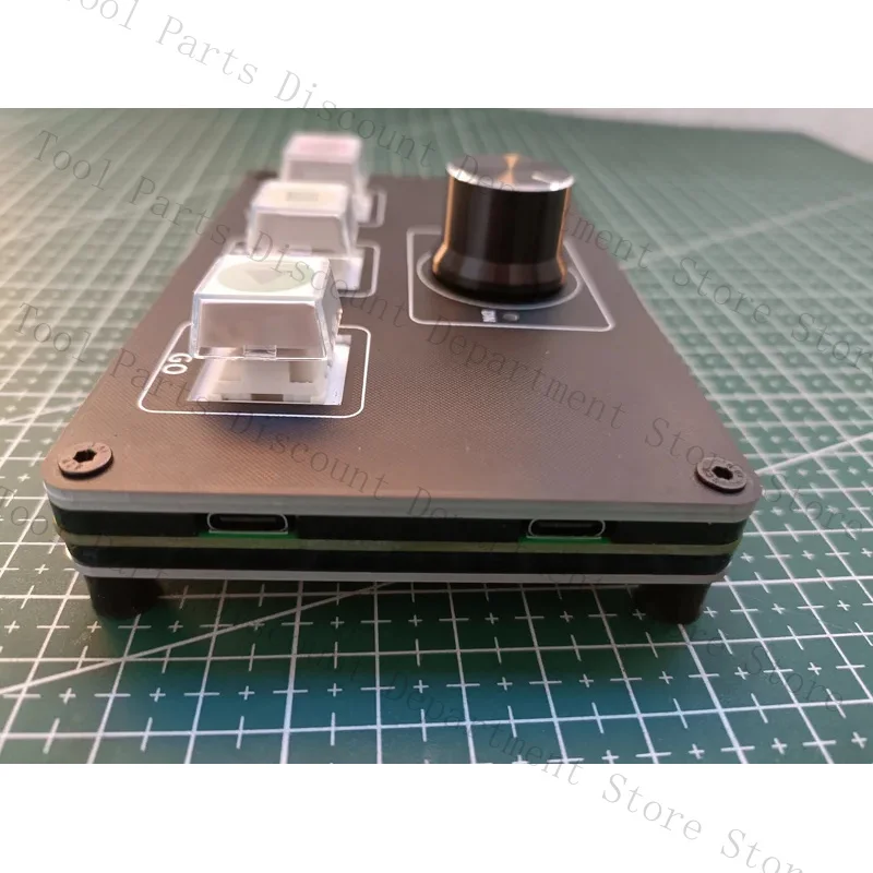 Four Channel Synchronous Performance MIDI Music Playback Dedicated Controller USB Computer QLab Shortcut Keyboard