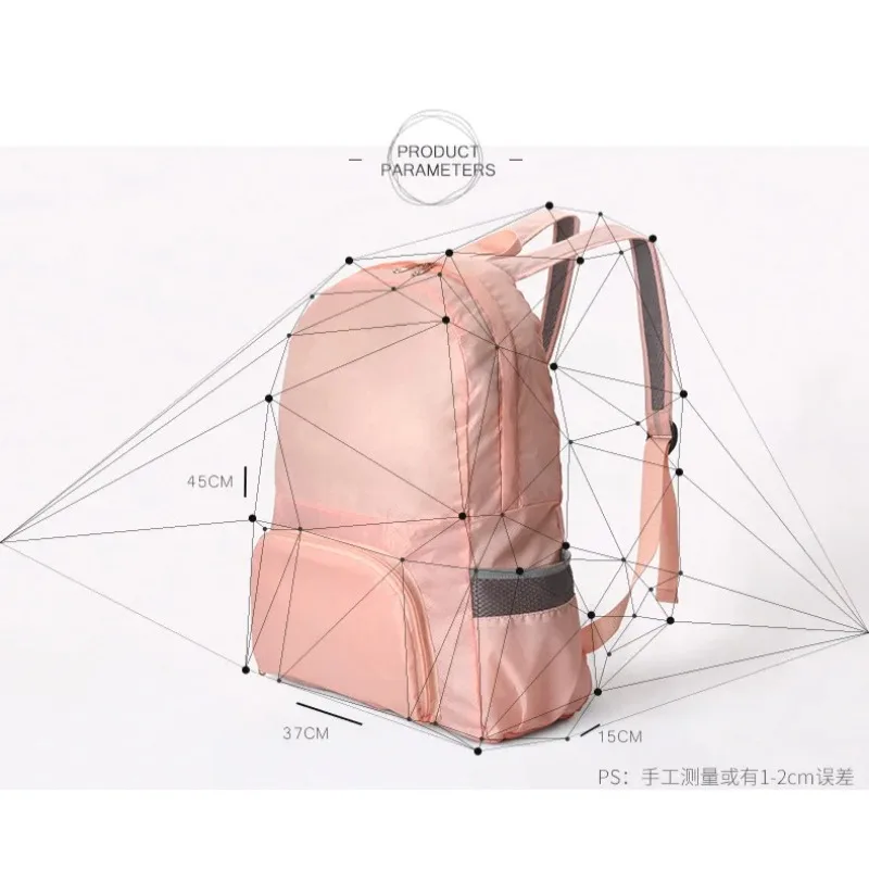 AliExpress NONE Lightweight Foldable Waterproof Packable Backpack for Outdoor Travel Hiking Cycling Daypack Camping Shoulder Bag for Men Women