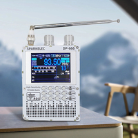 DP-666 TEF6686 Radio FM/LW/MW/SW Full Band Radio High Sensitivity DSP Receiver with LCD Display