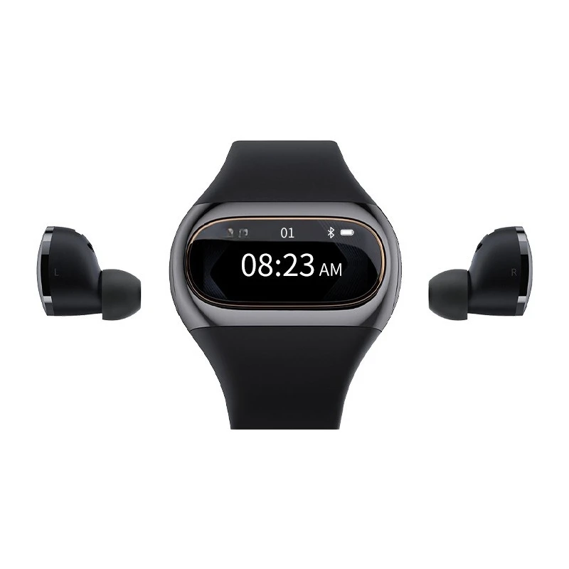 

Smart watch headset waterproof exercise step detection heart rate bluetooth headset