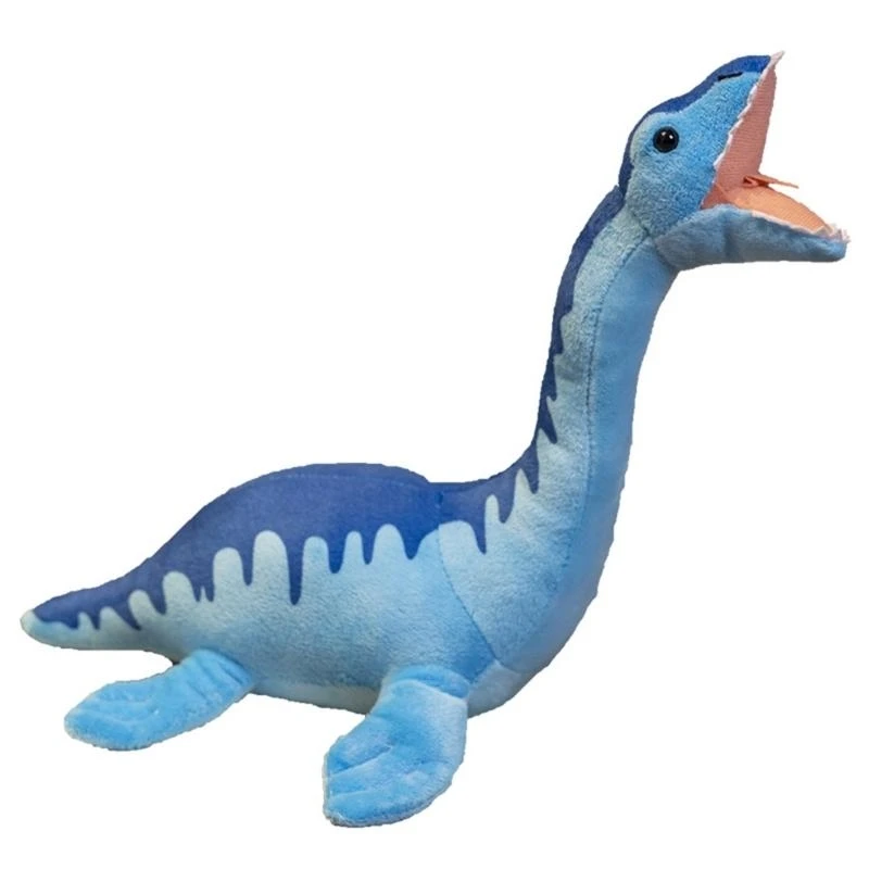

Y4QA Plush Dinosaur Soft Plushies Stuffed Animal 16inch Long Sleeping Aids Decorative Doll Gifts for Kids Boys Girls