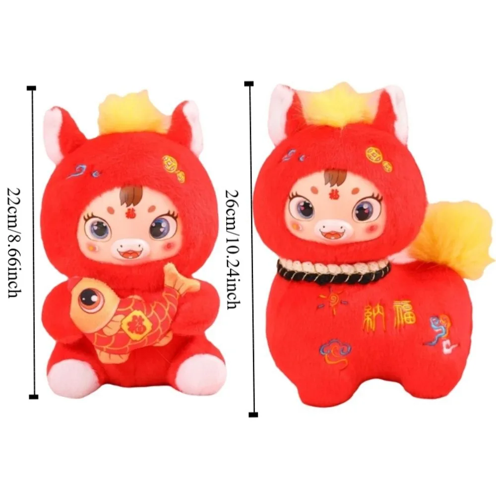 Simulation debout fou en peluche poupée queue moelleuse PP coton poney jouets en peluche 22/26 cm mignon dessin animé cheval en peluche jouet chambre décoration