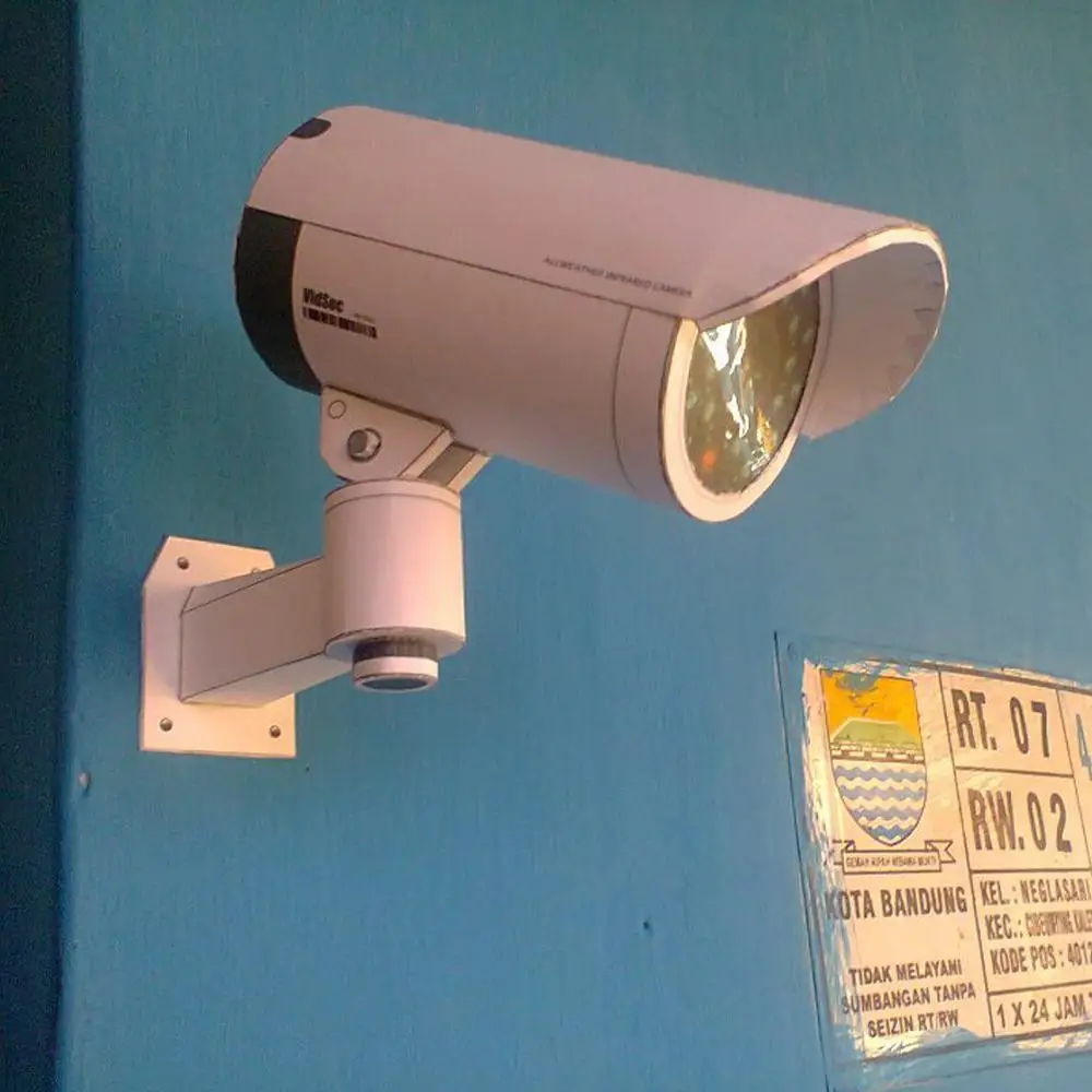 DIY manequim câmera de vigilância, Home Security Protection com LED Flash, Indoor Monitor, Fake CCTV, impermeável, ao ar livre