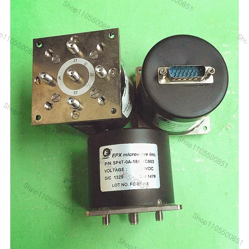 12GHz RF Microwave Coaxial Switch 12V 200W N-Type High-Performance EPX SP3T-1A-12A DC