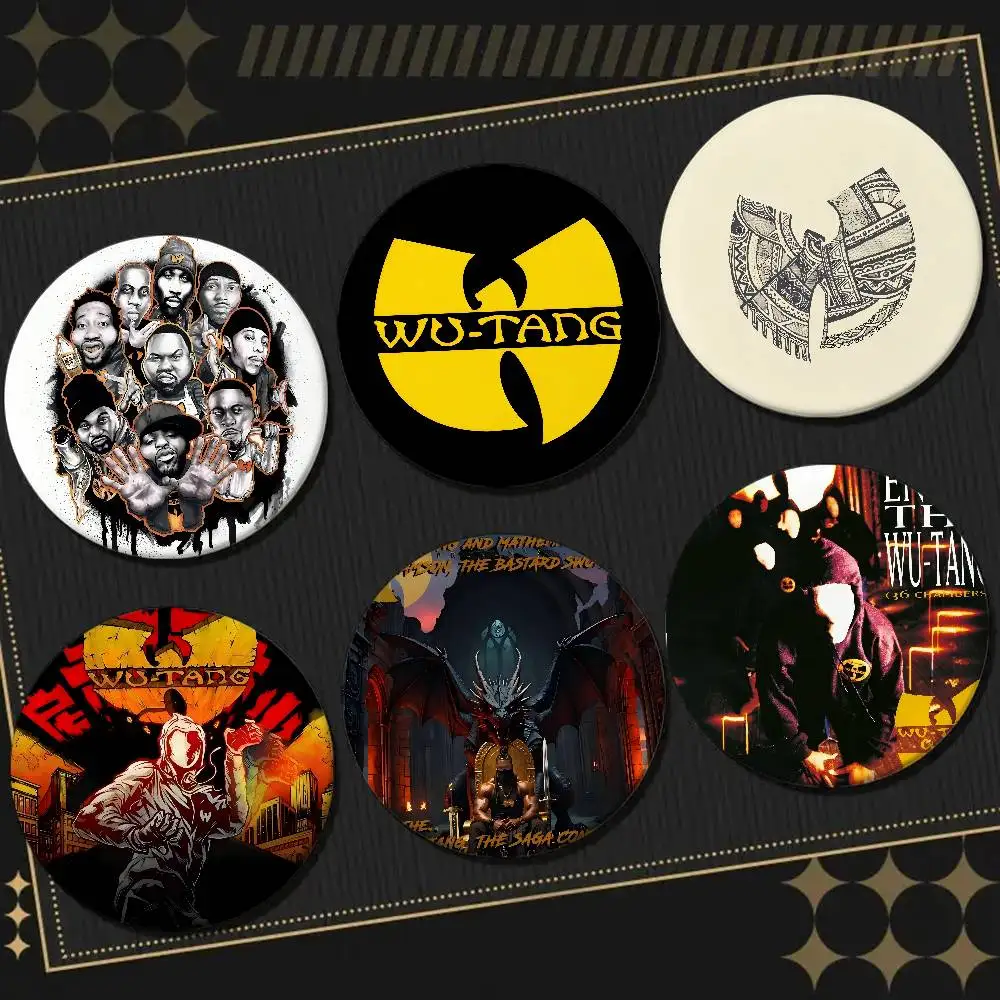 Wu T-Tang Clan Abzeichen Pins Anstecknadeln Hut Pins Broschen Geschenke Dekor Rucksäcke