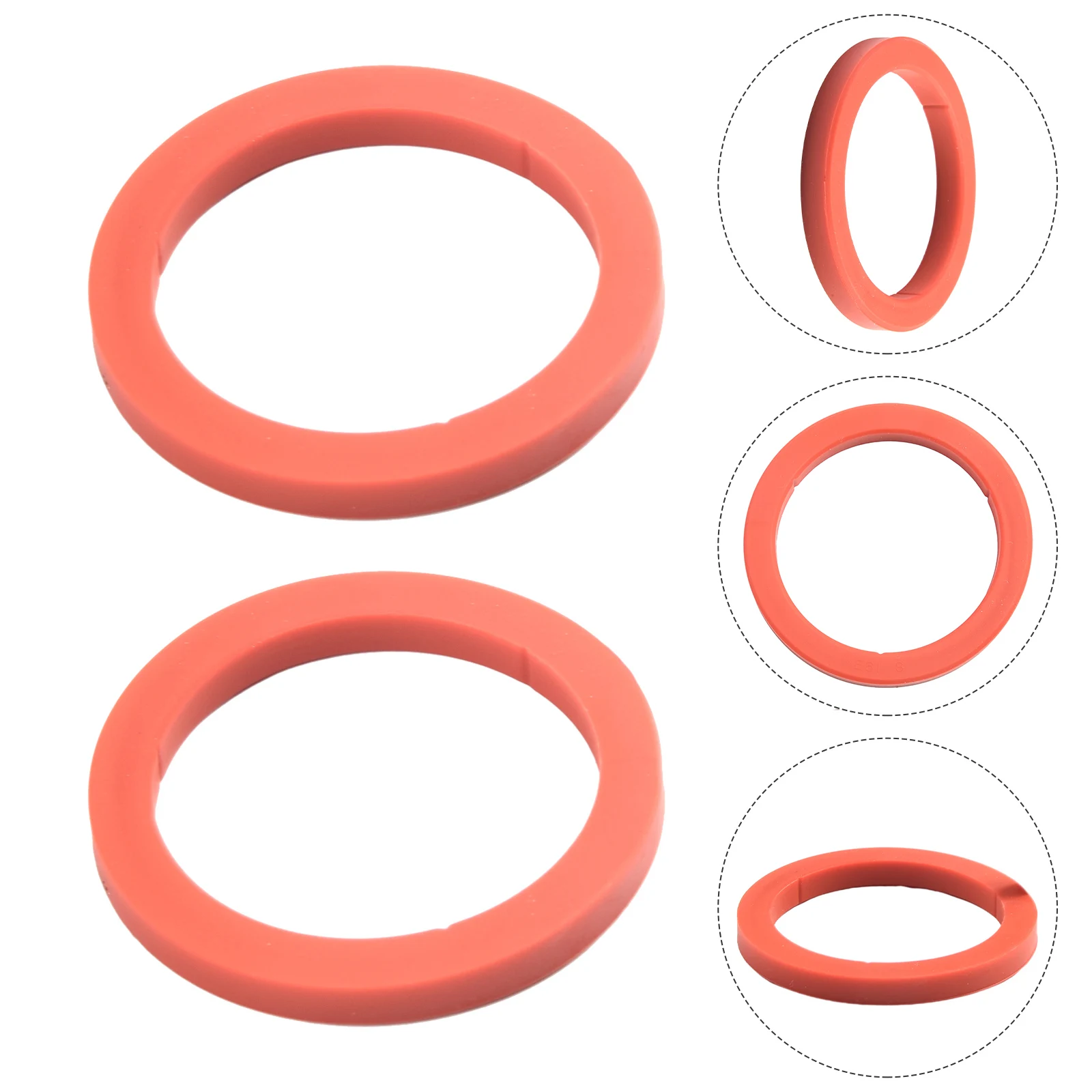Gasket Enhanced Coffee Brewing Experience with Seamless Installation of Silicone Group Gasket 80mm Group Head Kit