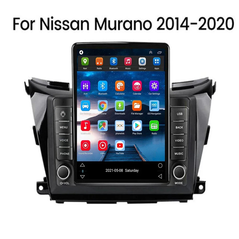 Radio para Auto con Pantalla Táctil Android 15 para Nissan Murano 3 Z52 2015-2050, Reproductor Multimedia de Video, Navegación GPS, Unidad Principal Estéreo
