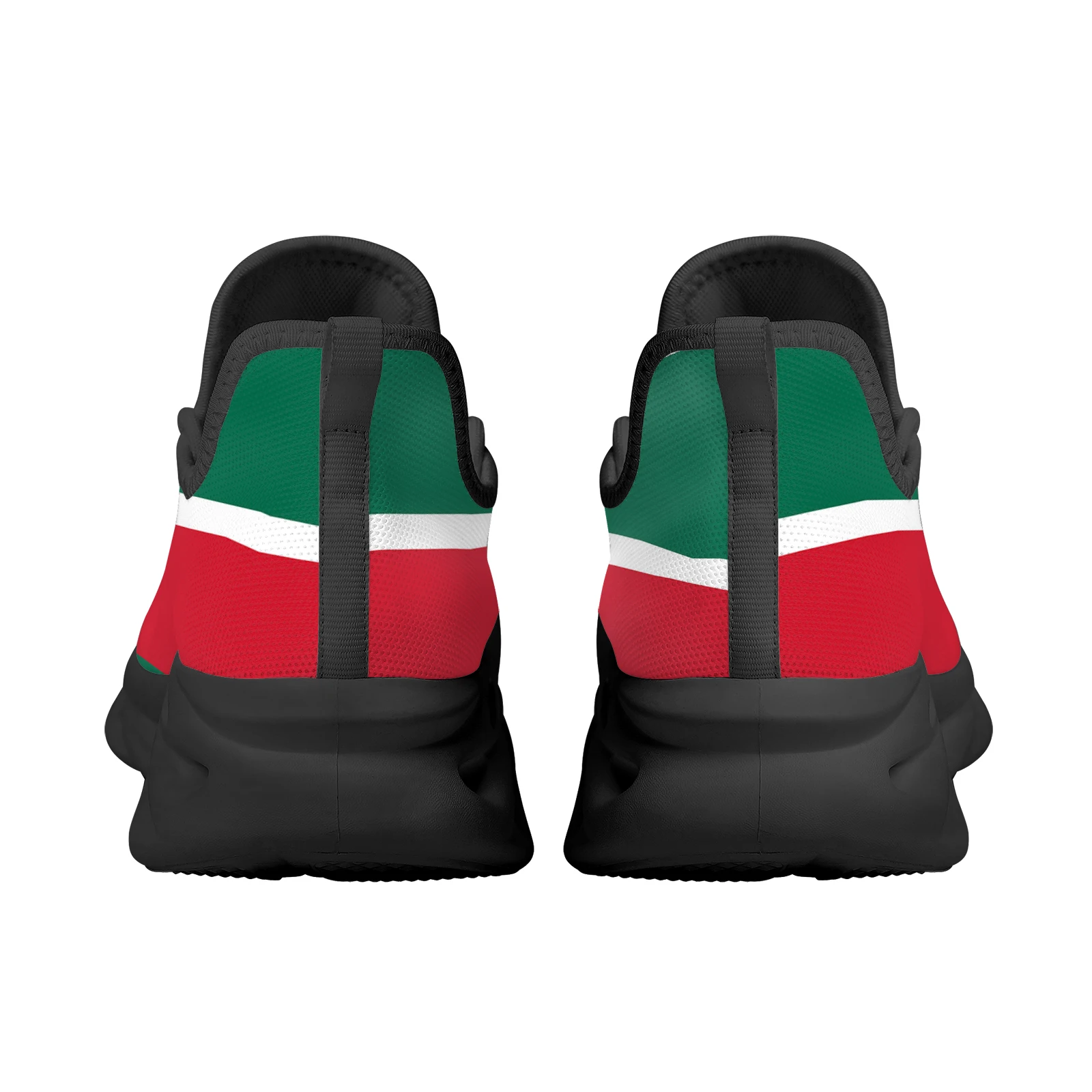 Spring Autumn Breathable Chunky Sneaker Women Men Mexico Flag Custom Patriotic Shoes Thick Bottom Height Increasing Footwear New