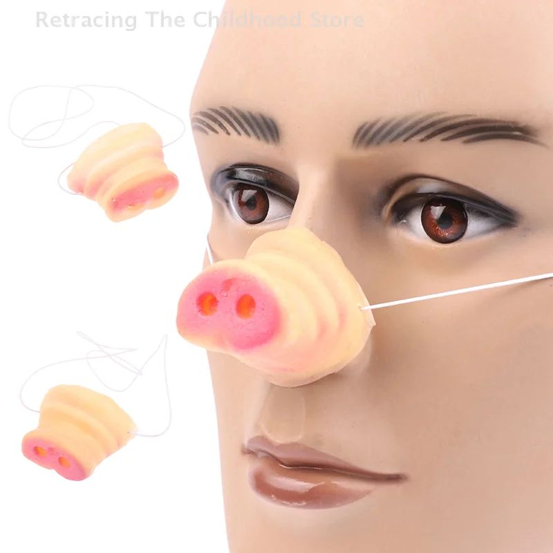 

1Pc Funny Simulation Pig Nose Fake Nose Festival Cosplay Costume Props Fancy Costume Party Dress Up Supplies For Children Adult