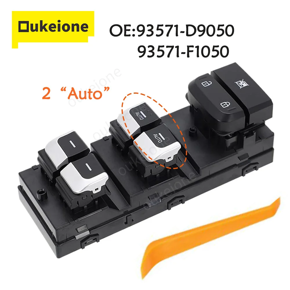 

For Kia Sportage QL MK4 2017 2018 2019 2020 2021 2022 Electric Master Power Window Control Switch 93571-D9050 93571-F1050