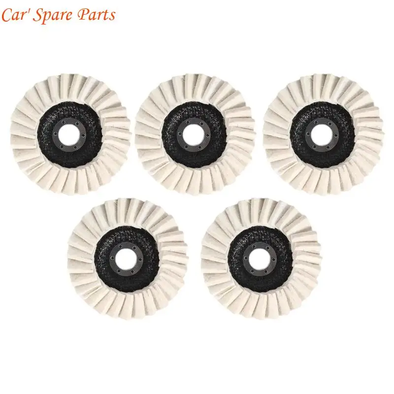 

Y4UA Полировальные диски из шерстяного фетра высокой плотности, долговечные полировальные подушечки для автомобилей