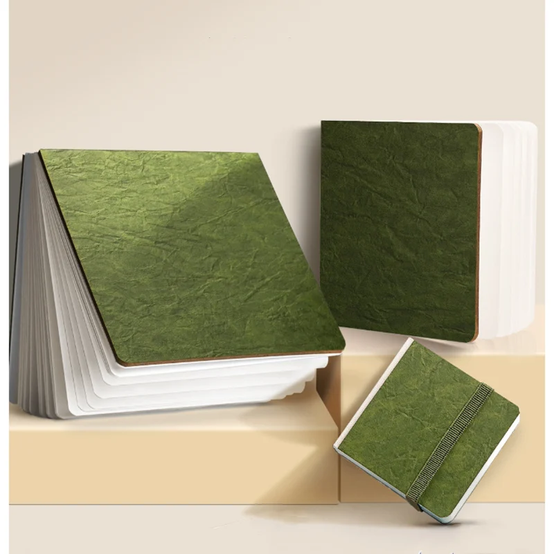 Square Watercolor Paper 100% Cotton 300g Fine Grain Portable Mini Painting Paper Book 30 Sheets Art Supplies