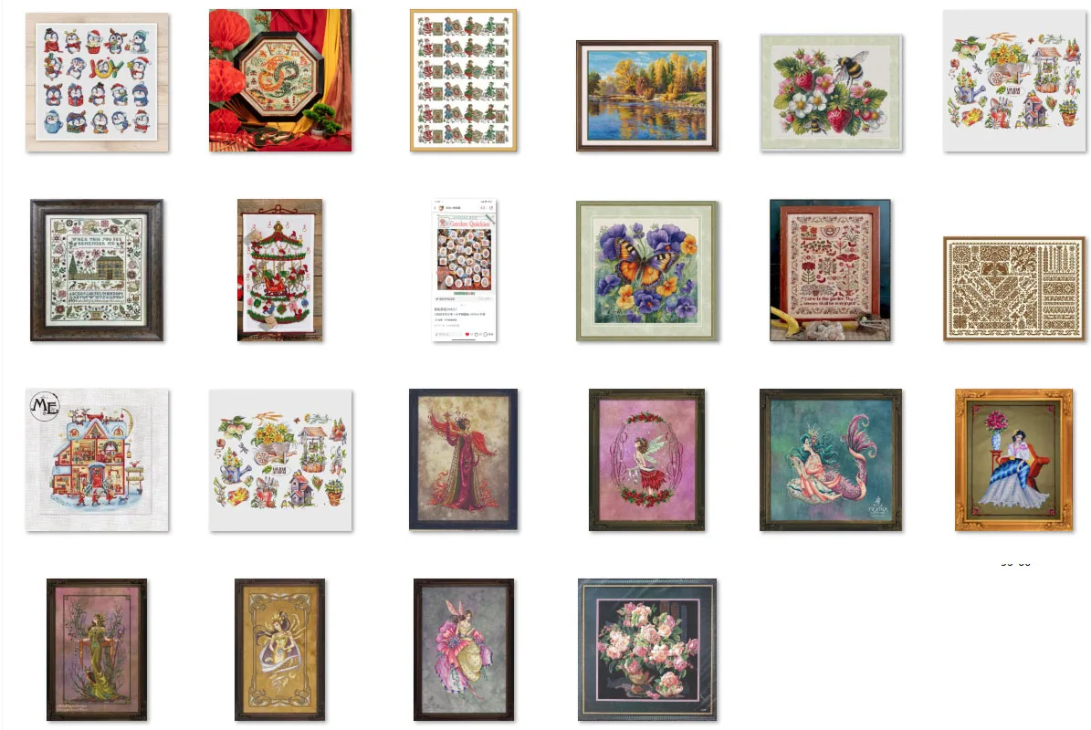 

Прекрасный набор для вышивки крестом высшего качества, набор для вышивки крестом, хлопковые наборы для вышивания BF Sky Queen 41-67