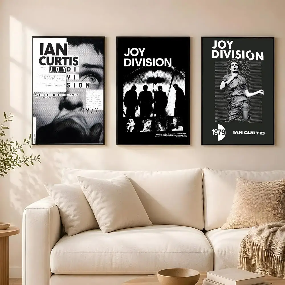 J-Joy Division Poster poster Self-adhesive wall stickers, suitable for room decoration, high-quality printing.