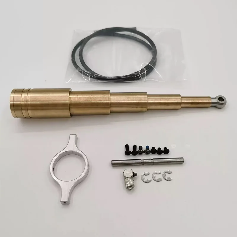 

Fury Bear 1/14 Static Point Metal Hydraulic Lifting Center Cylinder For Tamiya Lesu For Scania Man Actros Volvo Car Parts