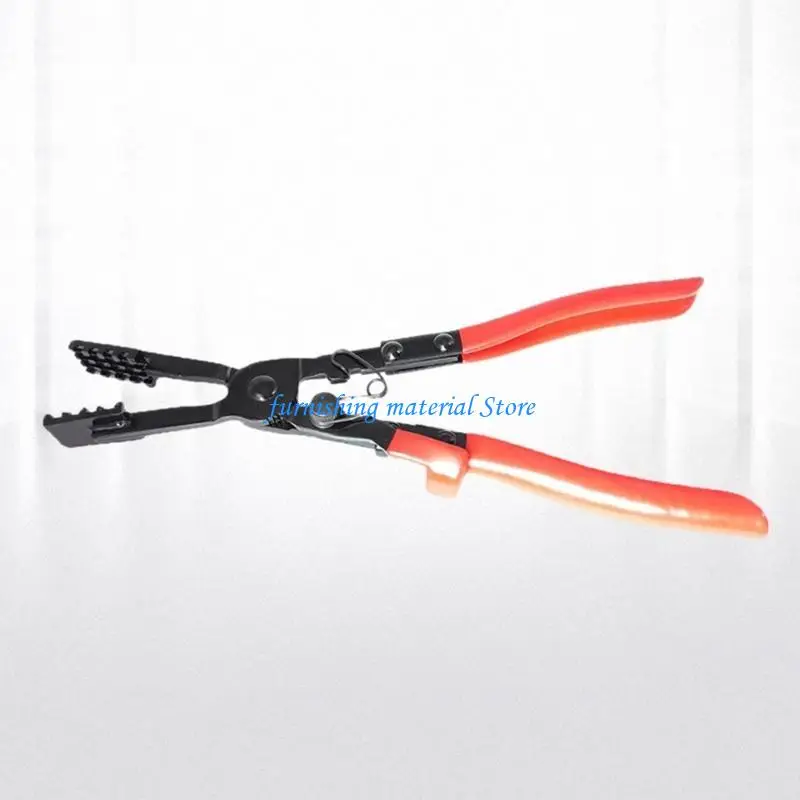 

Y5GD Car Repair Maintenance Pliers Hose Clamp Plier Metal Textured Short Extended Elbow Handle