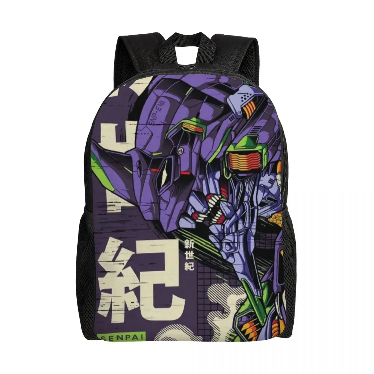 Zaino da viaggio personalizzato Manga Evangeliones Uomo Donna Scuola Computer Bookbag Borse per studenti universitari